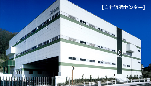 自社流通センター「あみ庫」